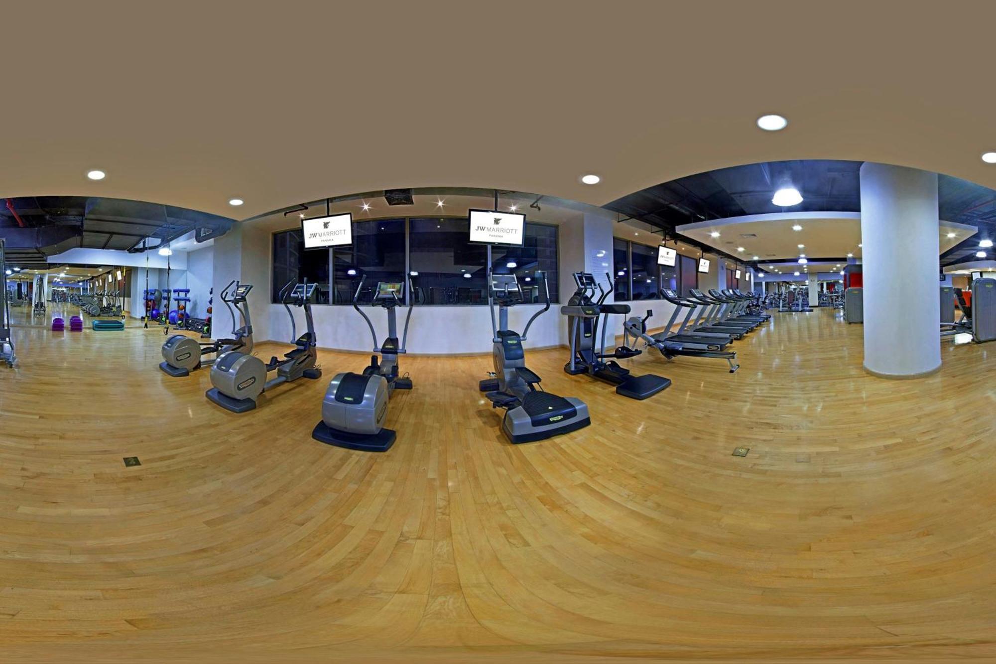 Jw Marriott Panama Hotel Eksteriør billede 360° spherical panorama of a gym