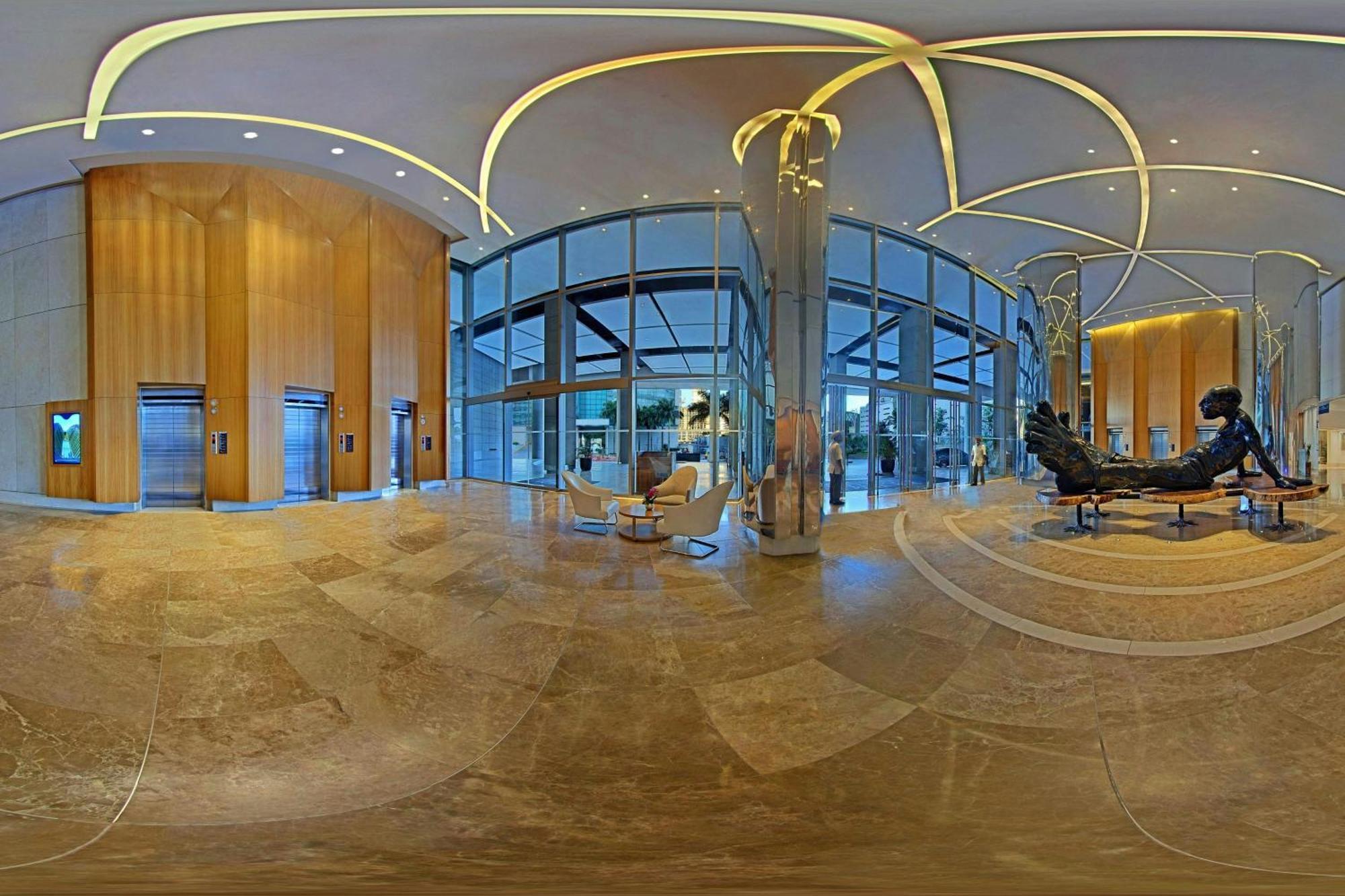 Jw Marriott Panama Hotel Eksteriør billede The lobby of the hotel